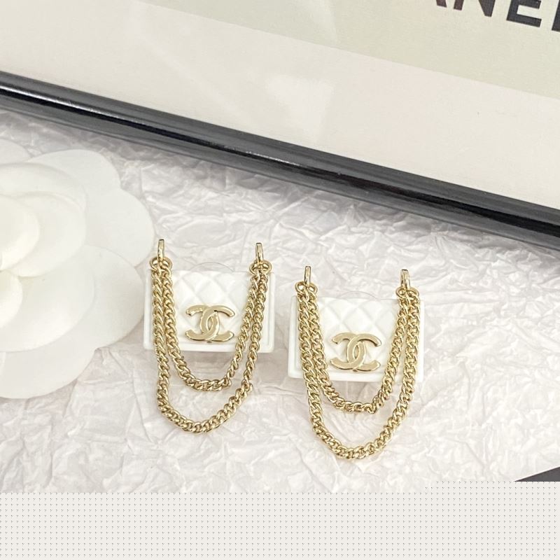 Ch*el earrings